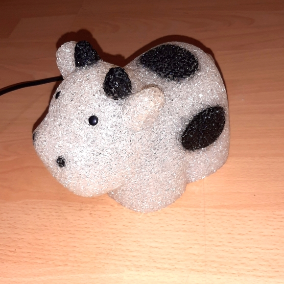 Super Adorable Vinrage Cow Lamp - Picture 6 of 13
